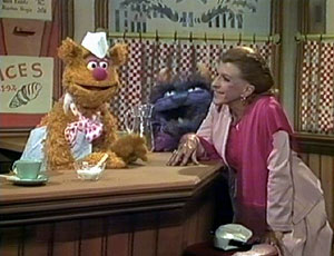 Fozzie with Nancy Walker