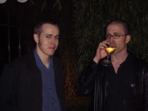 Jamie McKelvie(l) and Kieron Gillen (r)