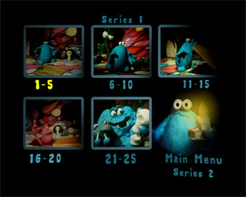 Trap Door DVD episodes menu