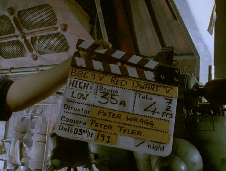 High & Low clapperboard