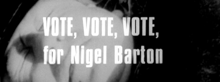 Vote, Vote, Vote for Nigel Barton title card