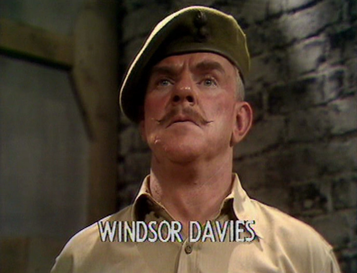 Windsor Davies, pilot