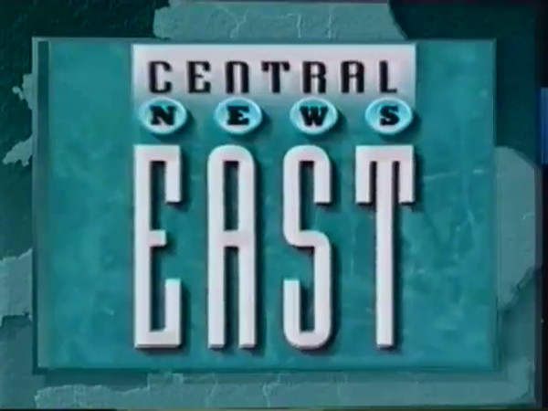 1990s Central News East logo