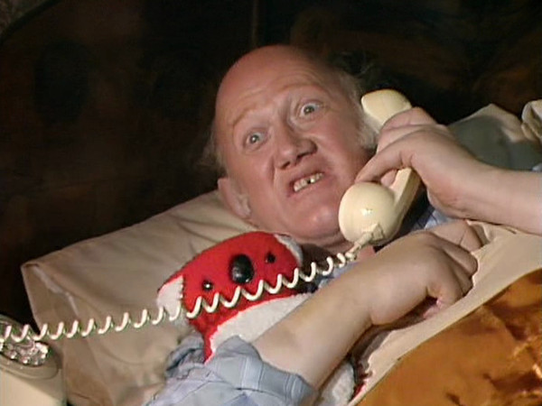 Mr. Rumbold on the phone