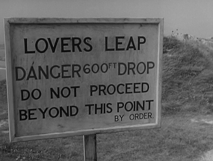 Lover's Leap sign 