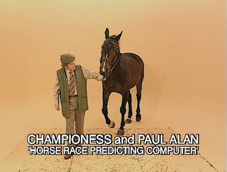 Championess and Paul Alan: Horse Race Predicting Computer