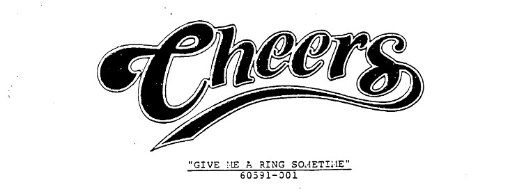 Title page for Cheers pilot script
