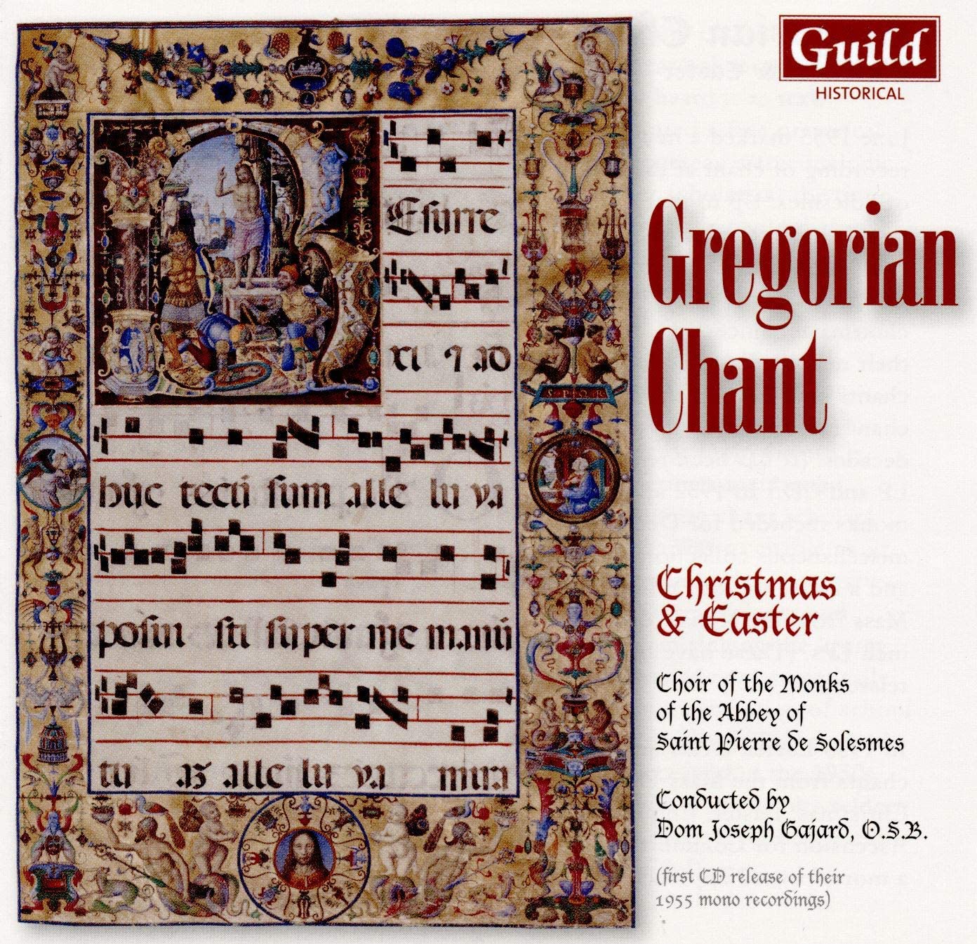 Gregorian Chant Christmas & Easter cover