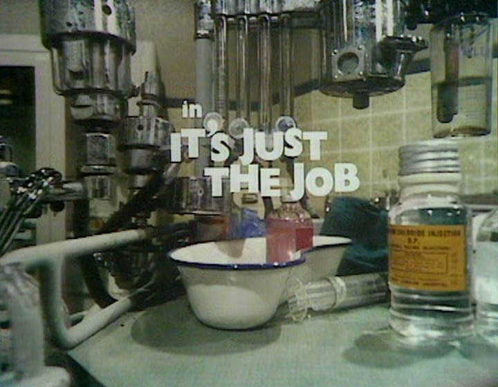 Episode title card - It's Just the Job