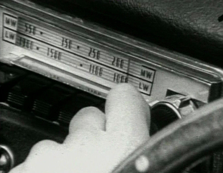 Close-up of a radio being tuned