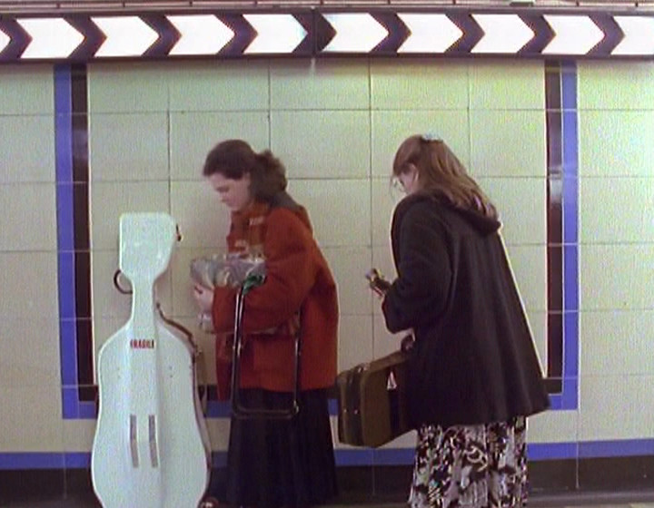 The two violin players in the same tube station