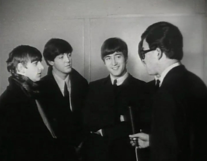 Dave Nice interviewing the Beatles